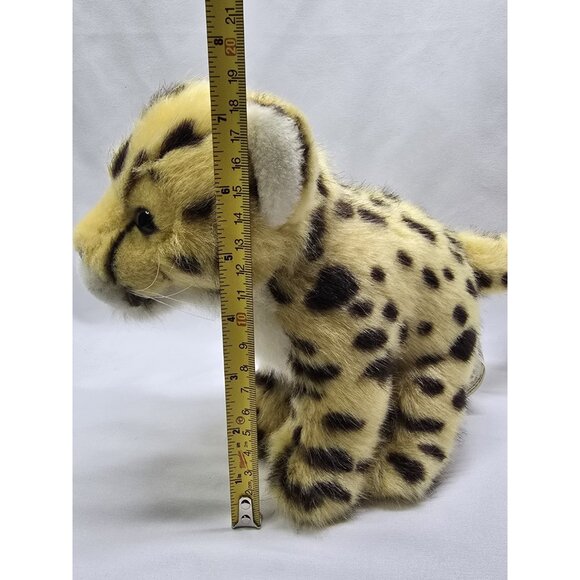 WWF World Wildlife Fund Cheetah Leopard Plush Stuffed Animal Realistic Toy - Picture 8 of 8